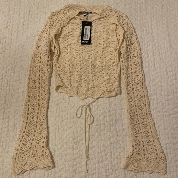 Nasty Gal backless crochet top - Picture 2 of 3